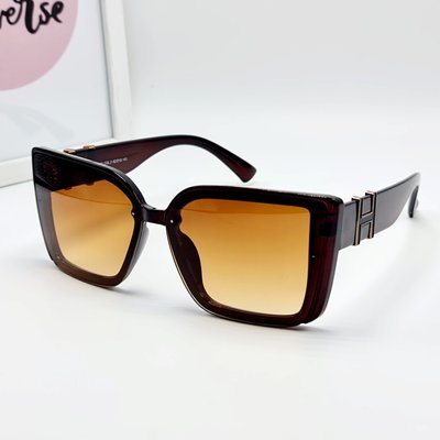 Сонцезахисні окуляри M&J Жіночі коричневий градієнт (7070) 7070 фото