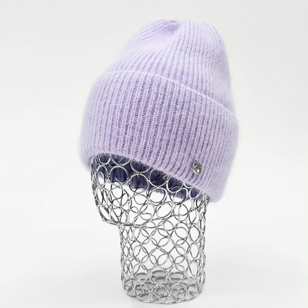 Комплект жіночий зимовий ангоровий (шапка+бафф) ODYSSEY 56-58 см Бузковий 13601 - 13051 13601 - 13051 фото