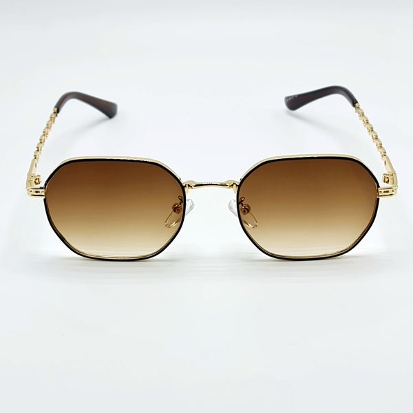 Сонцезахисні окуляри M&J Жіночі коричневий градієнт (7036) 7036 фото