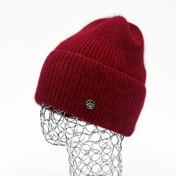 Комплект жіночий зимовий ангоровий (шапка+бафф) ODYSSEY 56-58 см Рубіновий 13574 - 13018 13574 - 13018 фото