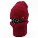 Комплект жіночий зимовий ангоровий (шапка+бафф) ODYSSEY 56-58 см Рубіновий 13574 - 13018 13574 - 13018 фото 1