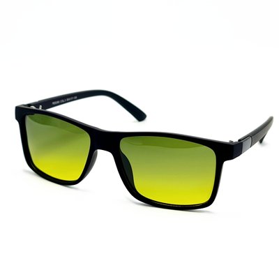 Сонцезахисні окуляри Polarized Чоловічі Поляризаційні жовто-зелений градієнт (309) 309 фото