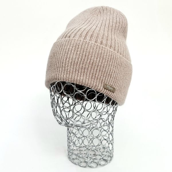 Комплект жіночий зимовий ангора з вовною (шапка+рукавички) ODYSSEY 56-58 см бежевий 12328 - 4175 12328 - 4175 фото