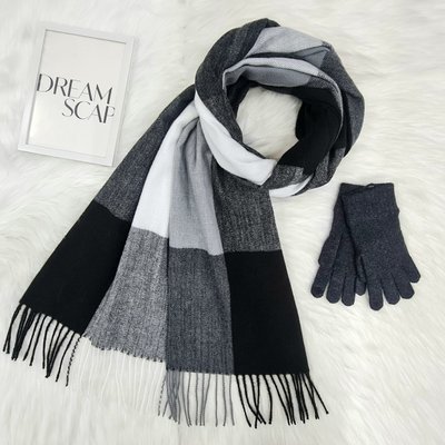 Комплект жіночий зимовий (шарф+рукавички для сенсорних екранів ) M&JJ One size маренго 1125 - 4115 1125 - 4115 фото