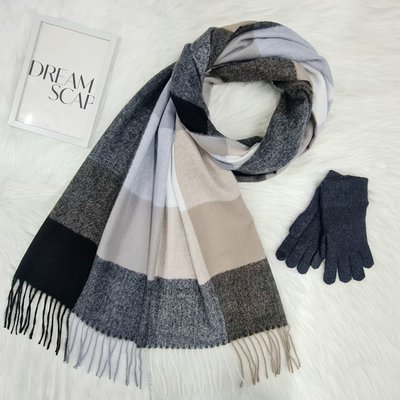 Комплект жіночий зимовий (шарф+рукавички для сенсорних екранів ) M&JJ One size маренго 1080 - 4115 1080 - 4115 фото