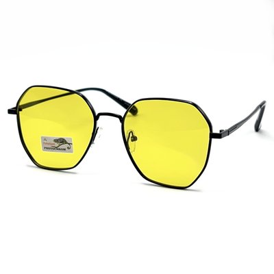 Сонцезахисні окуляри Чоловічі Поляризаційні з фотохромною лінзою Polarized жовтий (300) 300-1 фото