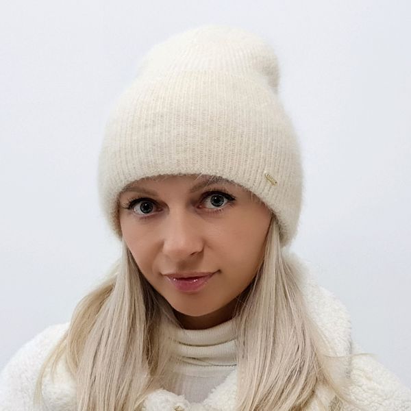 Комплект жіночий зимовий ангоровий на флісі (шапка+шарф+рукавиці) ODYSSEY 55-58 см різнокольоровий 12404 - 8008 - 4134 нильс фото