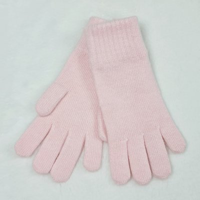 Рукавички жіночі M&J (ангора+вовна+ПА) рожевий One Size (4071) 4071-1 фото