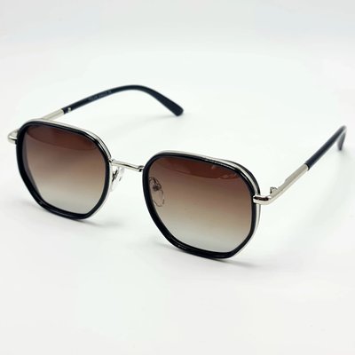 Солнцезащитные очки M&J Мужские Поляризационные коричневый градиент (254) 254 фото