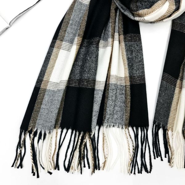 Комплект жіночий зимовий (шарф+рукавички) M&JJ One size Сірий + чорний 8064 - 4210 8064 - 4210 фото