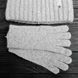 Комплект жіночий зимовий вовна з ангорою на флісі (шапка+бафф+рукавички) ODYSSEY Сірий 56-58 см 12046 - 12485 - 4002 12046 - 12485 - 4002 фото 5