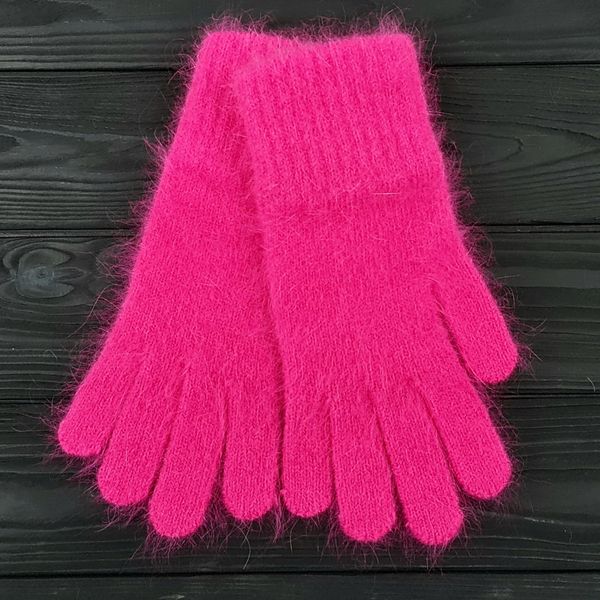 Комплект жіночий зимовий (шарф+рукавички) M&JJ One size малиновий 1120 - 4186 1120 - 4186 фото