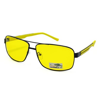 Сонцезахисні окуляри Чоловічі Поляризаційні з фотохромною лінзою JAMES BROWNE жовтий 3102 3102 фото
