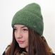Комплект жіночий зимовий ангоровий на флісі (шапка+шарф+рукавиці) ODYSSEY 56-58 см різнокольоровий 12996 - 8047 - 4142 латина фото 7