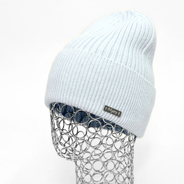 Комплект жіночий зимовий ангора з вовною (шапка+рукавички) ODYSSEY 56-58 см блакитний 12325 - 4170 12325 - 4170 фото