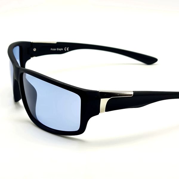 Сонцезахисні окуляри Чоловічі Поляризаційні з фотохромною лінзою Polarized синій (321) 321 фото