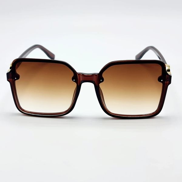 Сонцезахисні окуляри M&J Жіночі коричневий градієнт (7107) 7107 фото