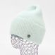 Комплект жіночий зимовий ангоровий (шапка+бафф) ODYSSEY 56-58 см М'ятний 13603 - 13053 13603 - 13053 фото 3