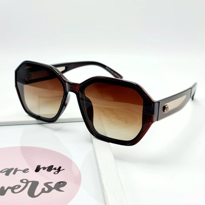 Солнцезащитные очки M&J Женские Поляризационные коричневый градиент (101) 101 фото