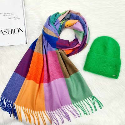 Комплект жіночий зимовий (шапка+шарф) ODYSSEY 55-58 см різнокольоровий 12639 - 1293 нильс фото