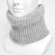 Комплект жіночий зимовий ангоровий (шапка+бафф) ODYSSEY 56-58 см Сірий 13806 - 13090 13806 - 13090 фото 4