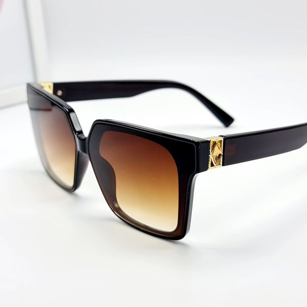 Сонцезахисні окуляри M&J Жіночі коричневий градієнт (7561) 7561 фото