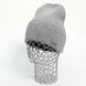 Комплект жіночий зимовий ангора з вовною (шапка+рукавички) ODYSSEY 56-58 см сірий 12321 - 4002 12321 - 4002 фото 2
