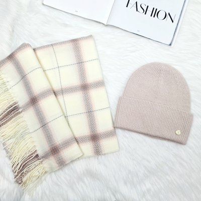 Комплект жіночий зимовий ангоровий (шапка+шарф) ODYSSEY 56-58 см різнокольоровий 12137 - 8008 крис фото