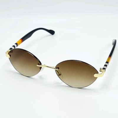 Сонцезахисні окуляри M&J Жіночі коричневий градієнт (7941) 7941 фото