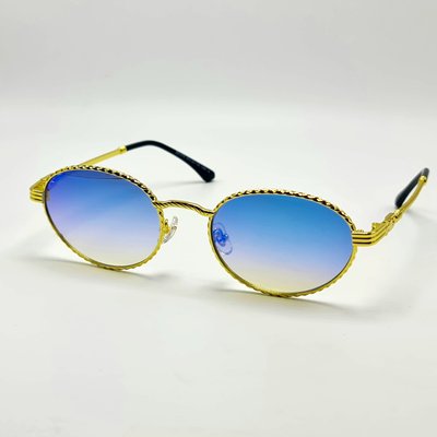 Сонцезахисні окуляри M&J Жіночі голограма блакитний (6013) 6013 фото