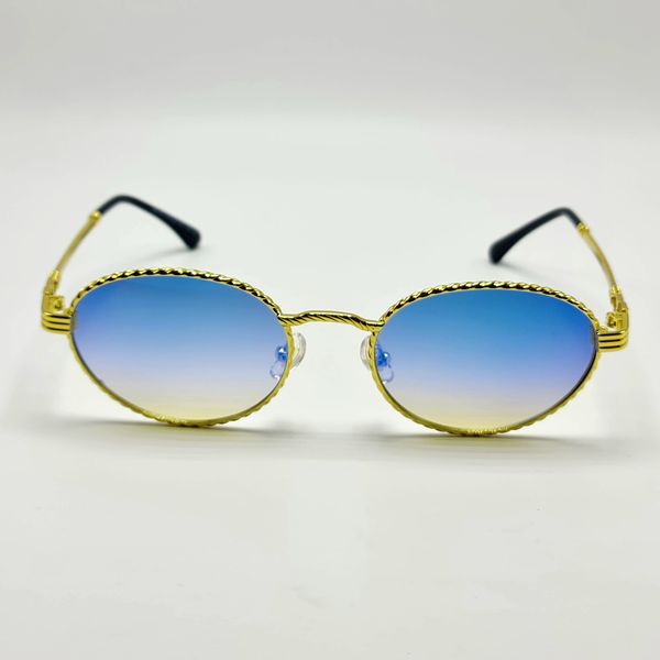 Сонцезахисні окуляри M&J Жіночі голограма блакитний (6013) 6013 фото