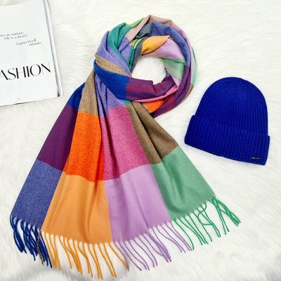 Комплект жіночий зимовий (шапка + шорф) ODYSSEY 56-58 см різнобарвний 12803 — 1293 хелли фото