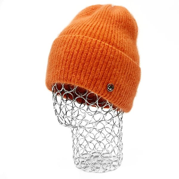 Комплект жіночий зимовий ангоровий (шапка+рукавиці) ODYSSEY 56-58 см Помаранчевий 13597 - 4130 13597 - 4130 фото