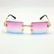 Сонцезахисні окуляри M&J Жіночі голограма рожево-блакитний (6006) 6006 фото 3