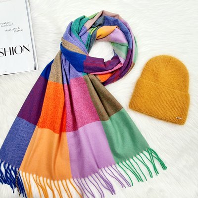 Комплект жіночий зимовий (шапка+шарф) ODYSSEY 55-58 см різнокольоровий 12637- 1293 нильс фото