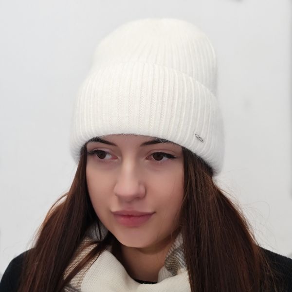 Комплект жіночий зимовий ангоровий на флісі (шапка+шарф+рукавиці) ODYSSEY 55-58 см різнокольоровий 12855 - 8100- 4122 френсис фото