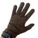 Перчатки чоловічіM&J (агора+шерсть+ПА) коричневий One Size (4014) перчатки мужские фото 4