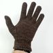 Перчатки чоловічіM&J (агора+шерсть+ПА) коричневий One Size (4014) перчатки мужские фото 3