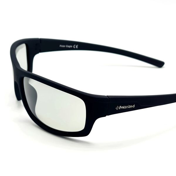 Сонцезахисні окуляри Чоловічі Поляризаційні з фотохромною лінзою Polarized сірий (322) 322 фото