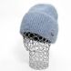Комплект жіночий зимовий ангоровий на флісі (шапка+шарф+рукавиці) ODYSSEY 57-59 см джинс 13223 - 8061 - 4147 кливия фото 4