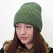 Комплект жіночий зимовий ангоровий на флісі (шапка+бафф+рукавиці) ODYSSEY 55-58 см Зелений 12837 - 13089 - 4142 12837 - 13089 - 4142 фото 6