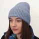 Шапка жіноча зимова ангорова на флісі Odyssey 55-58 см джинс 12873 12873 фото 1