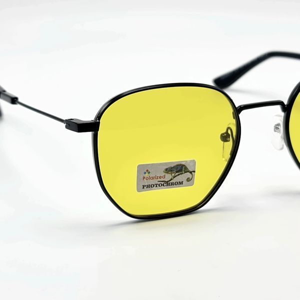 Солнцезащитные очки женские поляризационные с фотохромной линзой Polarized желтый (266) 266 фото