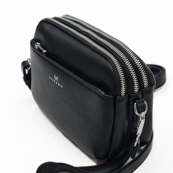 Сумка жіноча крос-боді Alex&Mia 21х15х10 см Чорний 4326 4326 фото