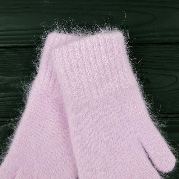 Комплект женский зимний из ангоры на флисе (шапка+перчатки) ODYSSEY 57-60 см Розовый 13823 - 4213 13823 - 4213 фото