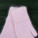 Комплект жіночий зимовий ангоровий на флісі (шапка+рукавички) ODYSSEY 57-60 см Рожевий 13823 - 4213 13823 - 4213 фото 5