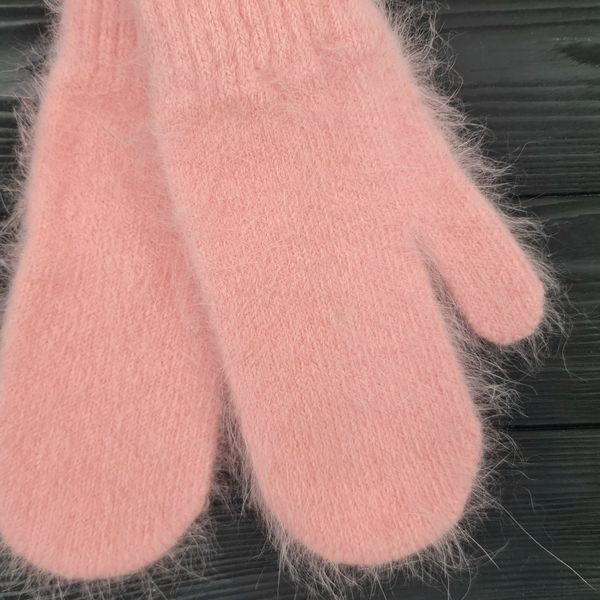 Комплект жіночий зимовий (шарф+рукавиці) M&JJ One size Пудровий 8027 - 4140 8027 - 4140 фото