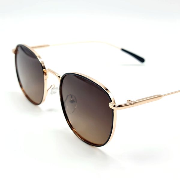 Солнцезащитные очки M&J Мужские Поляризационные коричневый градиент (203) 203 фото