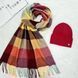 Комплект жіночий зимовий ангоровий (шапка+шарф) ODYSSEY 56-58 см різнокольоровий 12134 - 8024 крис фото 1