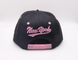 Кепка детская M&J NY (Snapback) Черный-Розовый (4000) 4000-ш фото 3